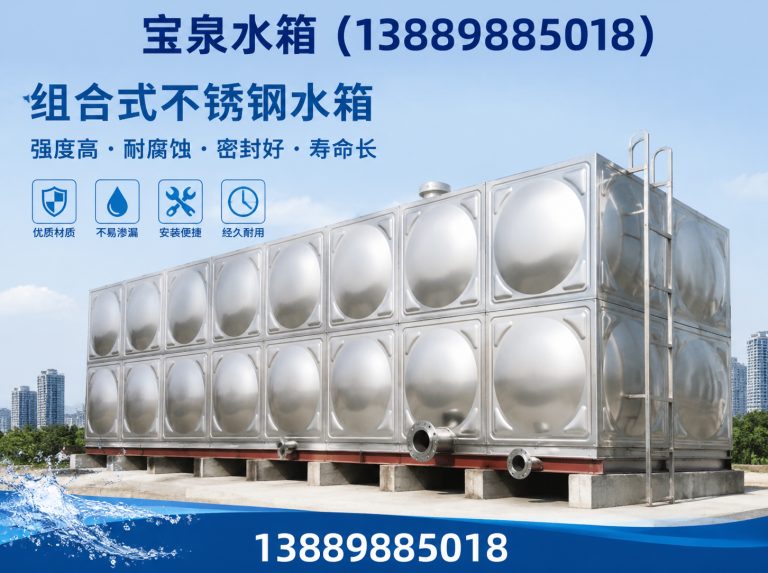新民市保温水箱展示图